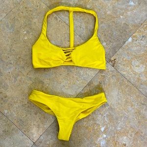 Yellow Bikini